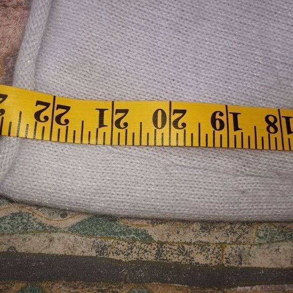 HillardHanson XLBlue AngoraWoolBlend RaglanLngslvsKnit CowlNeckWomen'sTopSweater - Picture 8 of 10